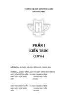 ĐỒ ÁN TỐT NGHIỆP  kien truc