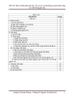 SKKN Một vài biện pháp phát huy  tốt vai trò của Hội đồng tự quản nhằm nâng cao chất lượng giáo dục