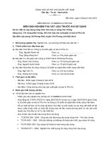 hồ sơ nghiệm thu công việc xây dựng+ nghiệm thu vật liệu đầu vào