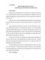 MỘT số BIỆN PHÁP  xây DỰNG TRƯỜNG đạt CHUẨN QUỐC GIA mức độ II