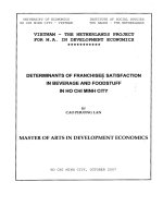 Determinant factors of city and provincial students academic performance  the case of HCM city university of economics