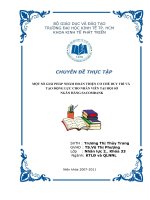 Một số giải pháp nhằm hoàn thiện cơ chế duy trì và tạo động lực cho nhân viên tại hội sở ngân hàng sacombank