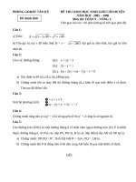 HSG toan 9 tan ky vong i nam học 05 06