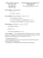 DE TOAN 9 Chính thức