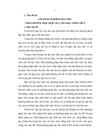 Vài kinh nghiệm dạy học theo hướng học hợp tác cho học sinh lớp 3