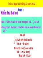 Bài giảng powerpoint lớp 3 BANG NHAN 9