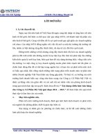 Luận Văn Xây dựng chiến lược bán hàng cho Công ty