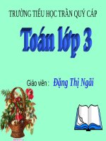 Bài giảng powerpoint lớp 3 bang nhan 6