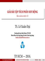 giải bài tập tích phân suy rộng