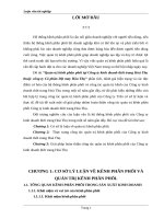 Luận Văn Quản trị kênh phân phối tại Công ty