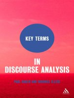 131462468 key terms in discourse analysis