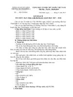 Kế hoạch tổ chức dạy học 2 buổi trên ngày năm học 2017   2018 