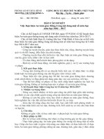 Báo cáo dạy học an toàn giao thông năm học 2017   2018 