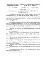 KH dạy học theo chuẩn KT KN 