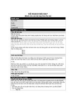 Mau ke hoach day hoc DA