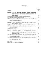 xây dựng đội ngũ cán bộ cấp cơ sở ở tỉnh hà giang trong giai đoạn hiện nay  luận văn thacjsi chuyên ngành chính trị học