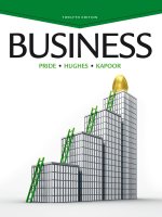 Business 12th edition by pride hughes kapoor