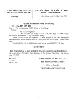 hồ sơ hình sự 13 Pham Ngoc Dung vi pham quy định điều khiểm GT