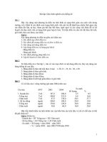 Bài tập nguyên lý thống kê có lời giải