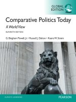 Comprative politics today a world view 11 th global edtion by powell dalton