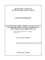 Giải pháp hoàn thiện nghiệp vụ giám sát từ xa của bảo hiểm tiền gửi việt nam đối với tổ chức tham gia bảo hiểm tiền gửi 
