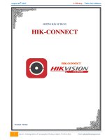 Hướng Dẫn Sử Dụng Cấu Hình Camera Hikvision Mới Nhất