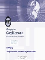 Managing in a global economy by john marthinsen babson MBA chapter 02 