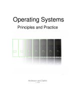Operating systems  principles and practice