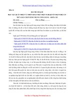 Bài thu hoạch nghị quyết trung ương 6 khóa XII (12 mẫu bài) năm 2017 