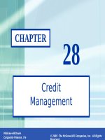 Corporate finance 7e ross  ch28 