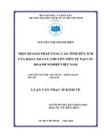 Hoàn thiện hệ thống kiểm soát chi ngân sách nhà nước tại cơ quan văn phòng đại học quốc gia TPHCM   nguyễn thị thanh hiền 