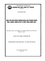 Một số giải pháp chống gian lận trong khấu trừ, hoàn thuế giá trị gia tăng ở việt nam hiện nay 