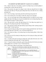 CÂU hỏi ôn tập môn KINH tế và QUẢN lý LAO ĐỘNG