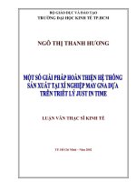 Giải pháp hoàn thiện thuế thu nhập trong điều kiện kinh tế thị trường ở việt nam 