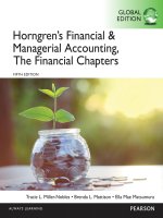 Horgren financial managerial accounting the Financial chapters 5th global edtion
