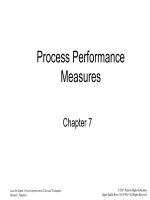 Lean six sigma process improvement tools and techniques by donna summers chapter 07 