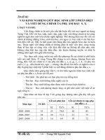 VÀI KINH NGHIỆM GIÚP HỌC SINH LỚP 5 PHÂN BIỆT VÀ VIẾT ĐÚNG CHÍNH TẢ PHỤ ÂM ĐẦU  S, X.