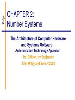 The architecture of computer hardware and systems software an ...