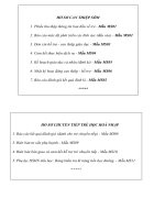 1. Phan yeu cau chung CTS- HN