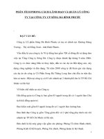 Phân tích phong cách lãnh đạo và quản lý công ty tại công ty CP sông đà bình phước 