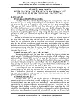 Sáng kiến kinh nghiệm Đề tài: Phát huy tính tích cực  của học sinh qua việc sử dụng Sơ đồ tư duy trong dạy –học Ngữ văn 9