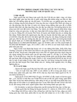 TRƯỞNG PHÒNG GDĐT VỚI CÔNG TÁC XÂY DỰNG TRƯỜNG ĐẠT CHUẨN QUỐC GIA