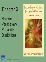 Probability  statistics for engineers and scientists 9th by walpole myers chapter 03 