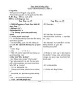 Giáo án kỹ năng sống lớp 3 theo chuẩn mới nhất 