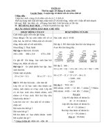 Tuyển tập giáo án lớp 4 buổi chiều TUAN 13, 14 