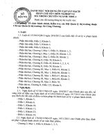 Tài liệu ôn tập sát hạch phần chuyên môn nghiệp vụ mã nhóm chuyên ngành SH01 1 