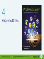 Professionalism skill for workplace success 4e by anderson bolt chapter04 