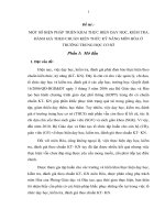 Đề tài :  MỘT SỐ BIỆN PHÁP TRIỂN KHAI THỰC HIỆN DẠY HỌC, KIỂM TRA, ĐÁNH GIÁ THEO CHUẨN KIẾN THỨC KỸ NĂNG MÔN HÓA Ở TRƯỜNG TRUNG HỌC CƠ SỞ