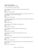 Solution and test bank personal finance 6th by jeff madura  2017 chapter 3 