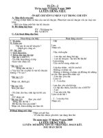 Tuyển tập giáo án tiếng việt lớp 4 BUOI CHIEU 